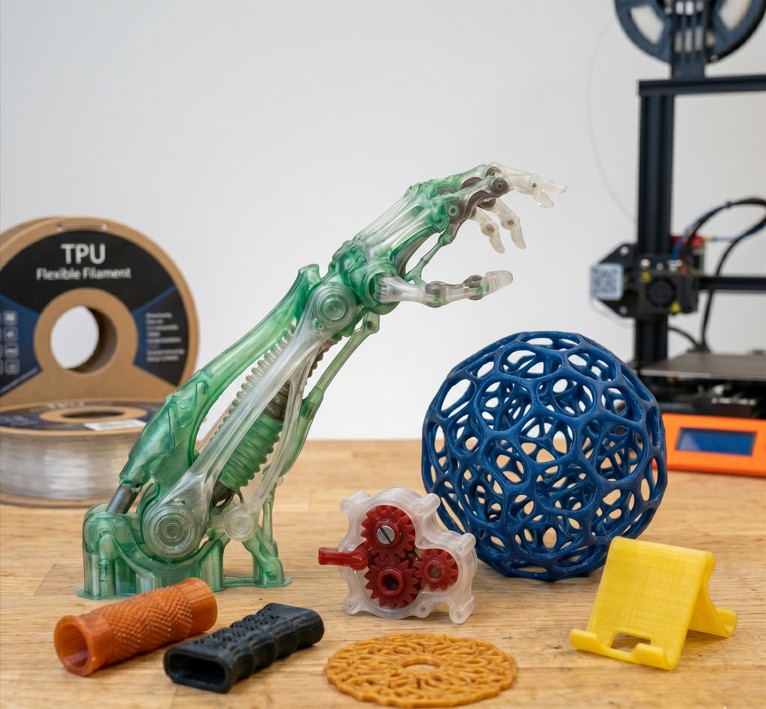 TPU, Nylon and elastomers image