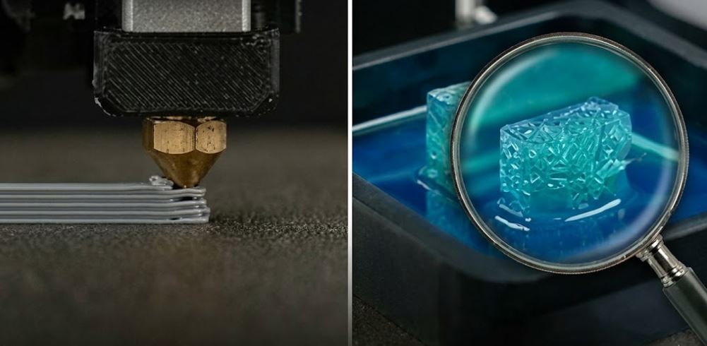 Resin Printing (MSLA/SLA) – Principles and Differences from FDM image